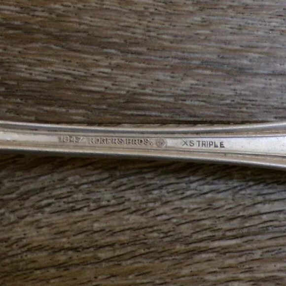 OLD COLONY 1911 Casserole Berry / Spoon 1847 Rogers Bros XS Triple Silver Plate - Picture 7 of 8